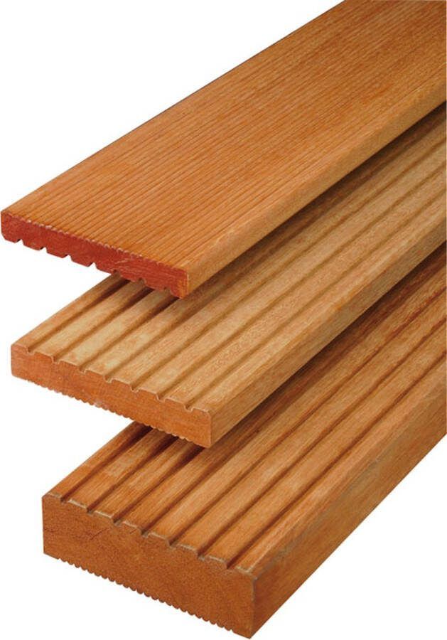 Intergard Vlonderplanken Bangkirai Hardhout 430cm (21x145mm)