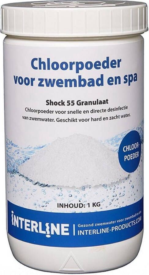 Interline Zwembad chloorgranulaat 1 kg shock