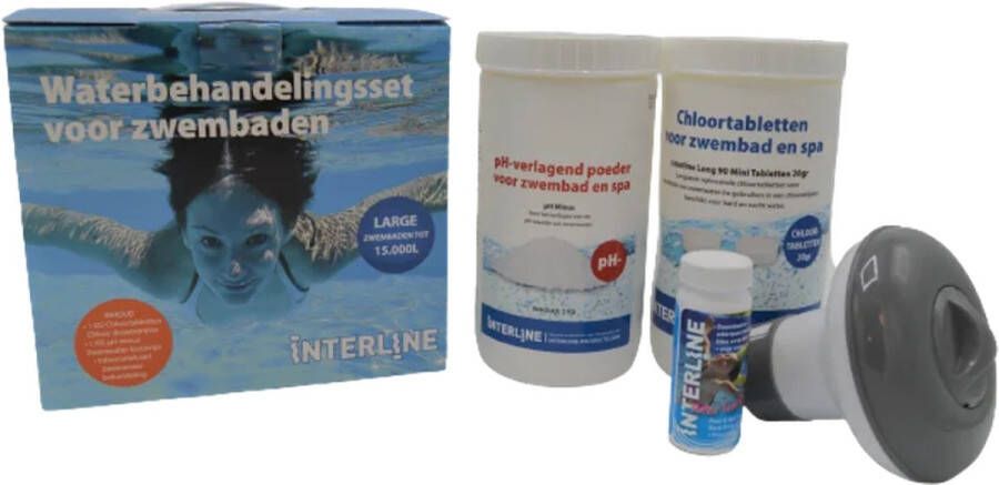 Interline Zwembad zwembadchloor starterspakket Large