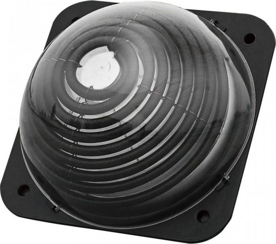 Interline Zwembadverwarming Solar Heater Dome 9 Liter Zwart