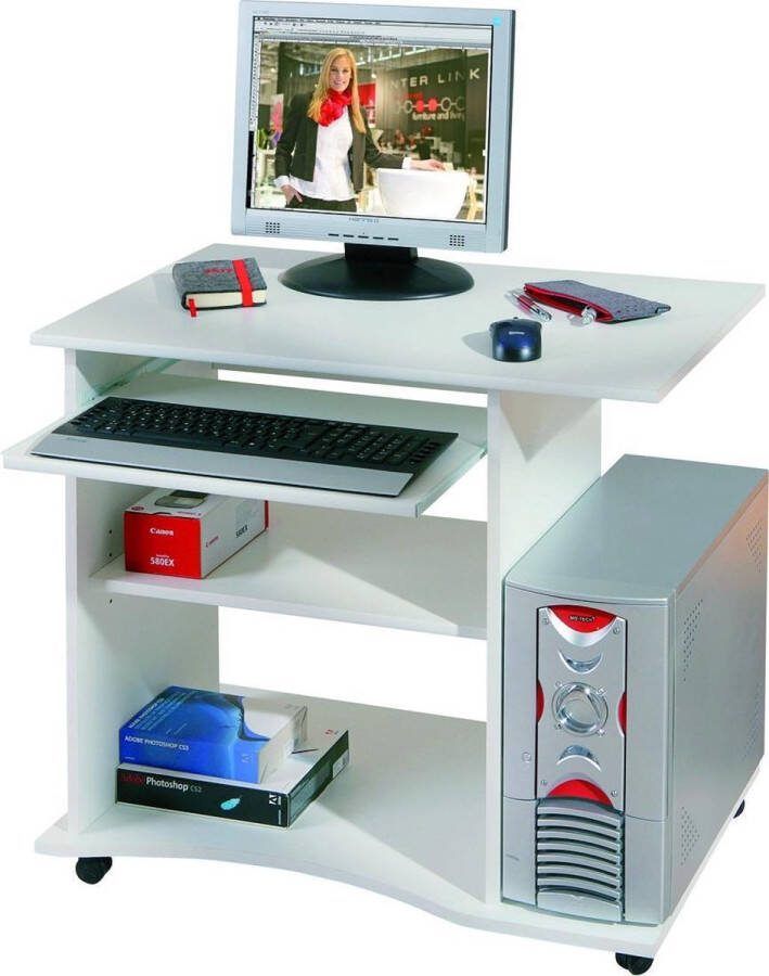 Interlink SAS Interlink Bureau 80 cm Wit