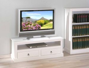 Leen Bakker TV-meubel Provence wit 45x118x39 cm
