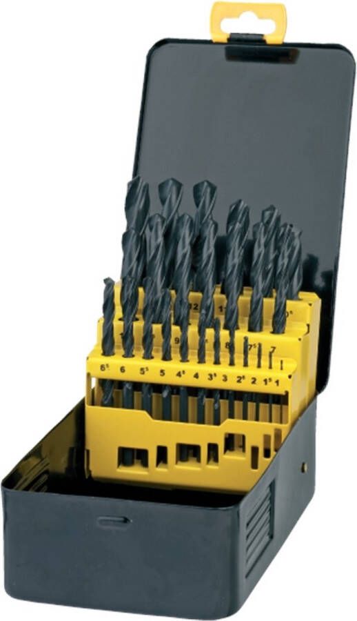 It International Tools Boor Metaalborenset E19 Spiraalboren 1-10mm x 0 5mm 230002451