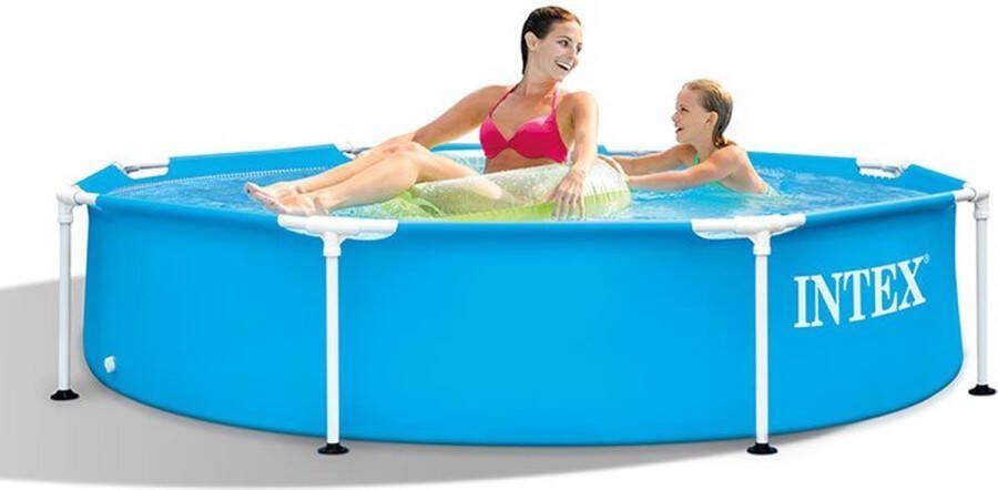 Intex 28205NP Metal Frame Zwembad 244x51 cm Blauw