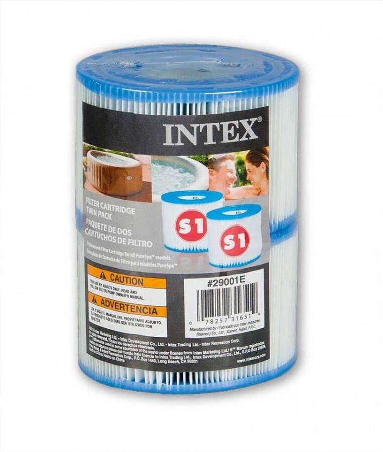 Intex 48 Stuks Spa Filter Voor De Purespa Type S1 Filterpatroon Filtercartridge