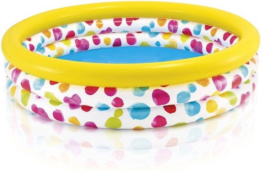 Intex 58449NP Regenboog Zwembad 168x38 cm
