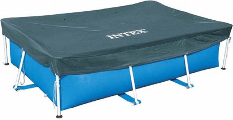 Intex Afdekzeil 300 x 200 cm Afdekhoes 28038 Framebad Zwembadhoes