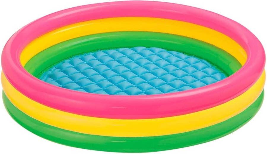 Intex baby zwembad kinderzwembad speelzwembad opblaasbaar babybad peuterzwembad 147 x 33 cm