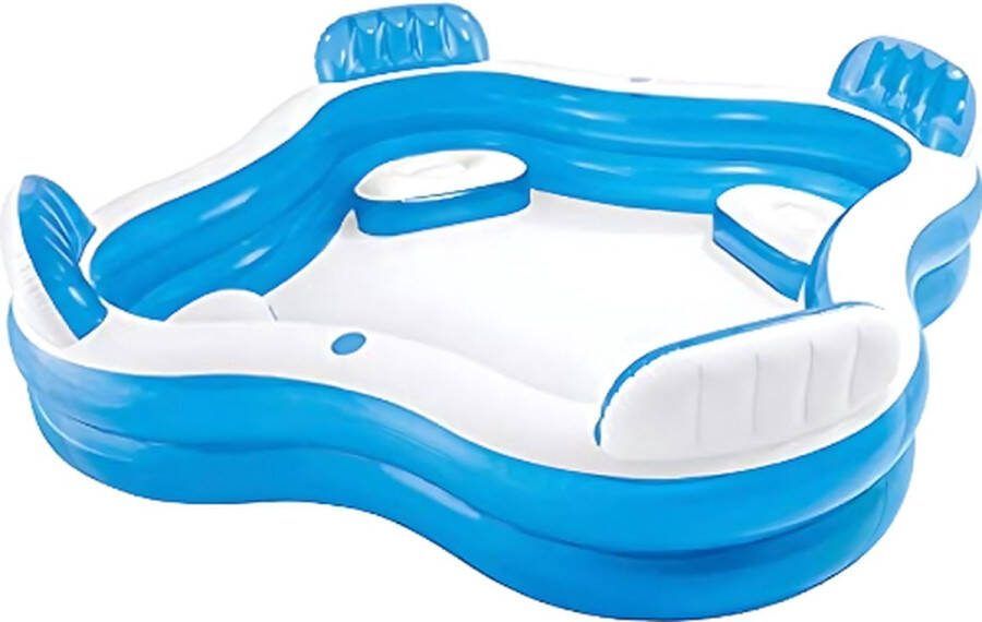 Intex Deluxe Zwembad Zwembaden Buitenbad Zwembad Opblaasbaar Zwembad Tanning Pool Tanning Lounge Zwembad Opblaasbare Zwembaden