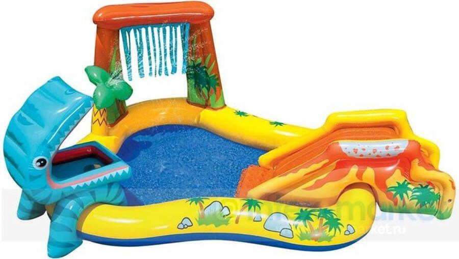 Intex Dinosaurus Zwembad Speelcentrum Jonge Kinderen Waterspeelgoed Garden Select