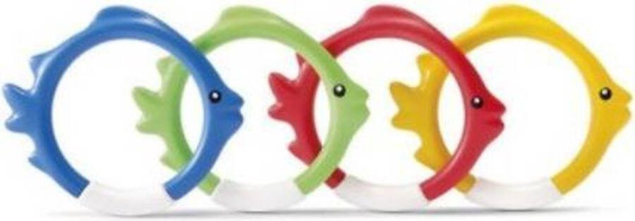 Intex duikringen set van 4