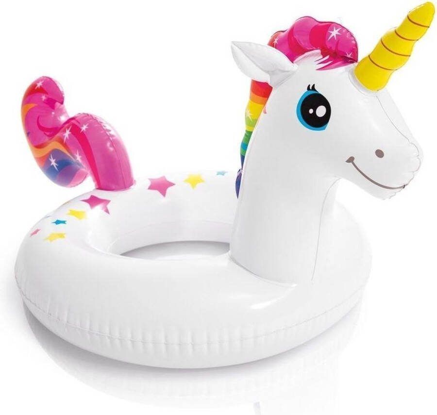 Intex zwemband zwemring eenhoorn unicorn 58 cm opblaasbaar Zwembanden