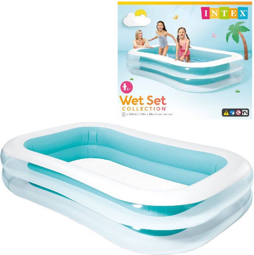 Intex Family Swim Center zwembad (262x175 cm)