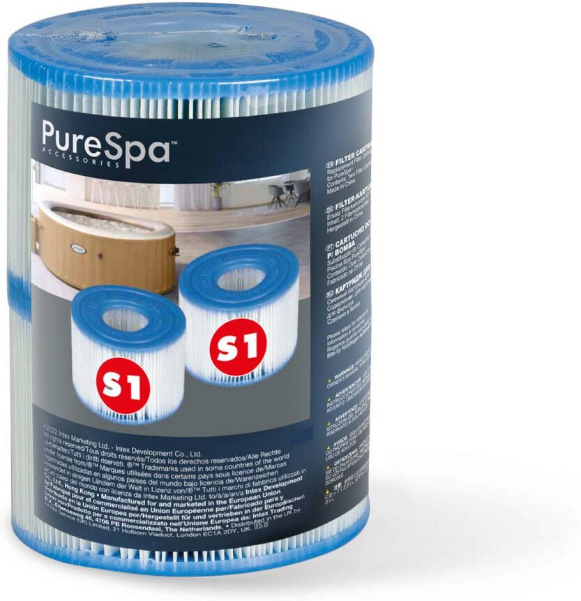 Intex Filter filtercartridge S1 (2 stuks)