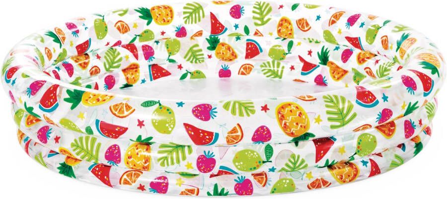 Intex Fruity Delight Pool Opblaaszwembad Ø 132 x 28 cm