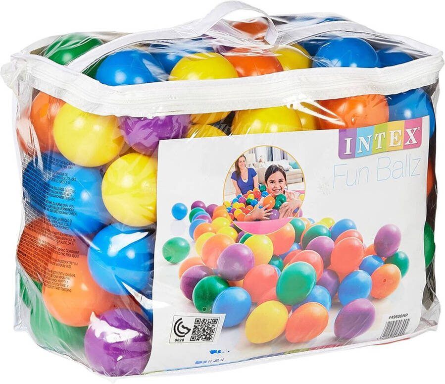 Intex ballenbakballen 6 5 cm 100 stuks