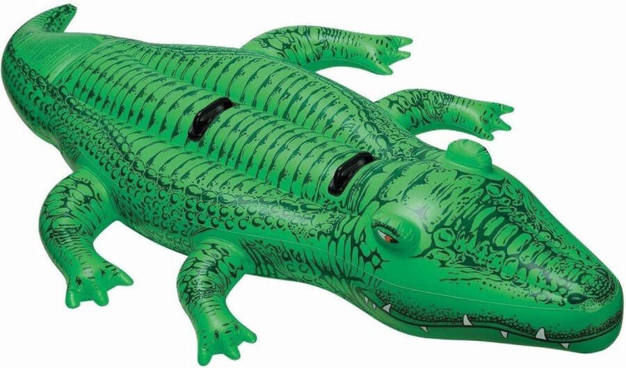 Intex Grote Opblaasbare Krokodil (168x86cm) ( )