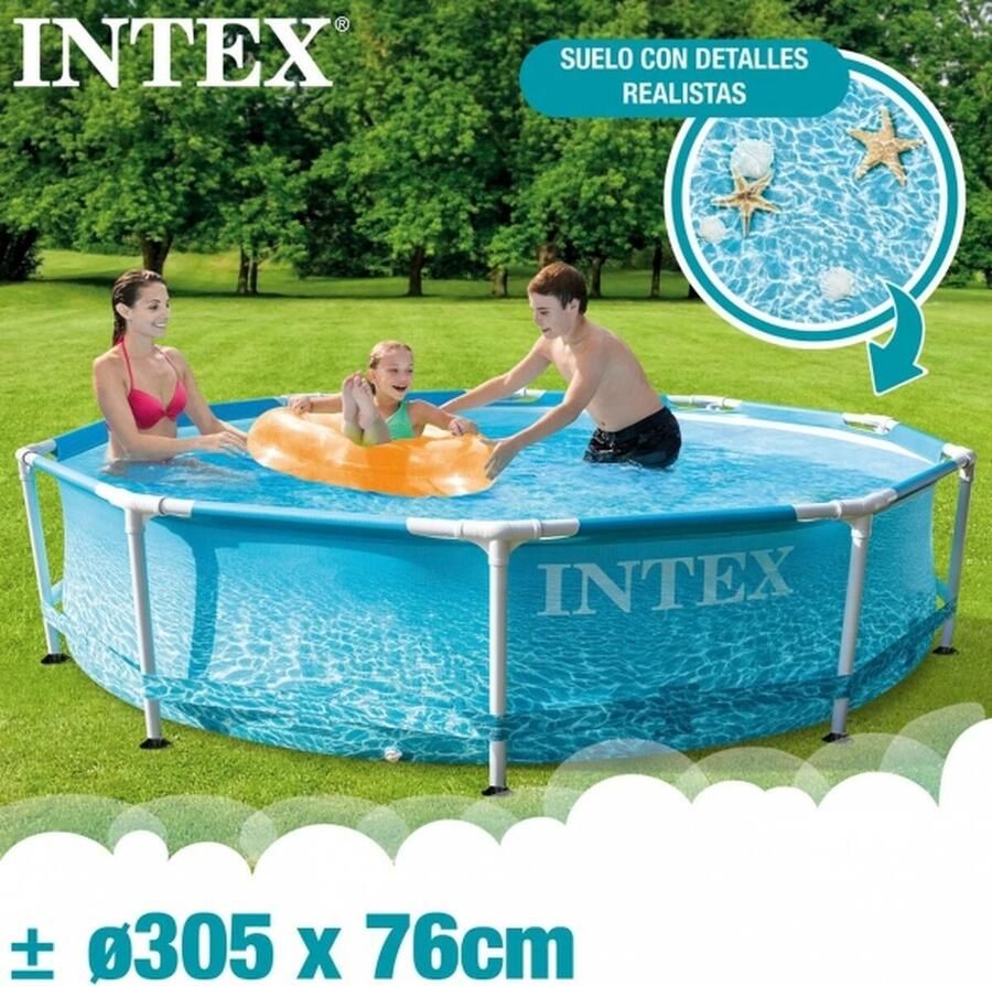 Intex 28208NP Verwijderbaar Zwembad Opzetzwembad 305 x 76 x 305 cm