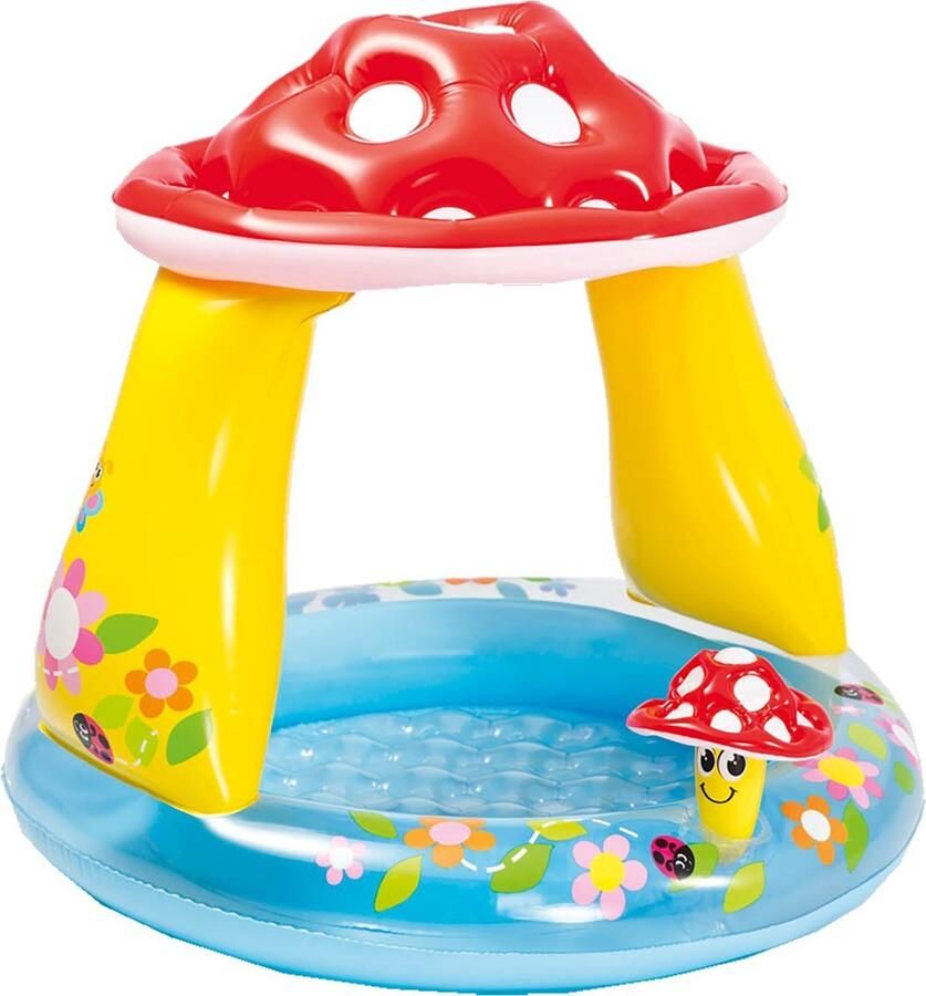 Intex 57114NP Paddestoel Baby Zwembadje 102x89cm