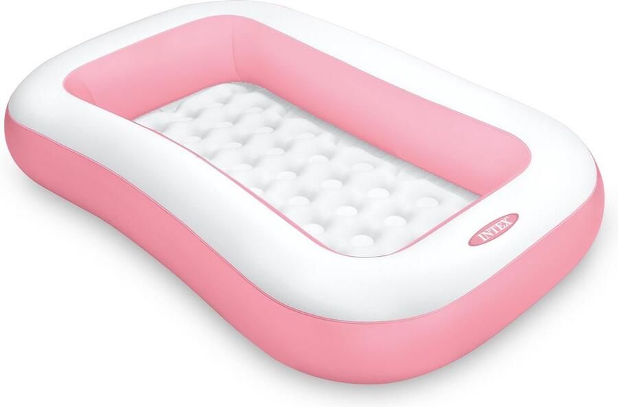 Intex 58423NP Wet Set Collection Rechthoekig Zwembad 166x100x25 cm Roze Wit