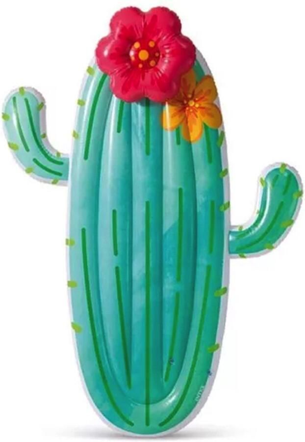 Intex Cactus luchtbed Float 185x140 centimeter 58793NP