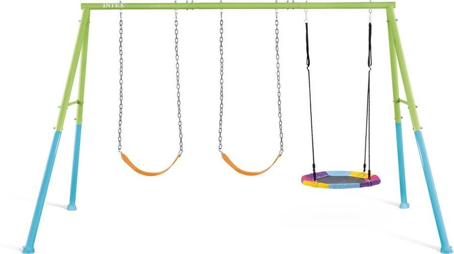 Intex Saucer & Swing Drie Swing Activiteiten Schommelset