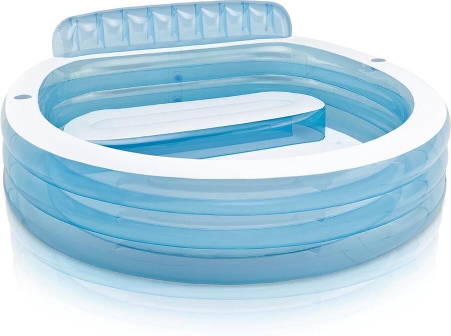 Intex Swim Center™ Family Lounge Pool Opblaaszwembad 229 x 218 x 79 cm