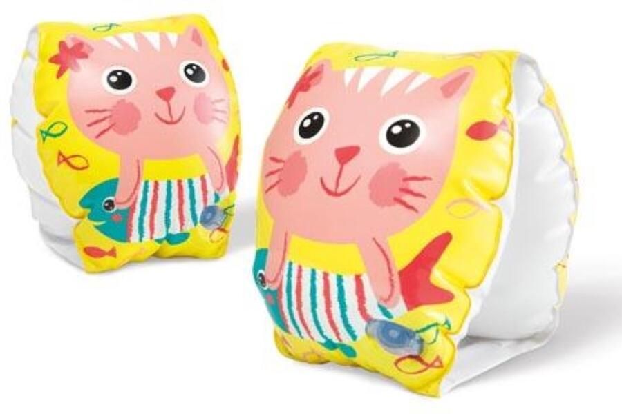 Intex Zwembandjes Happy kittens 8 tot 18 kg 3 tot 36 maanden
