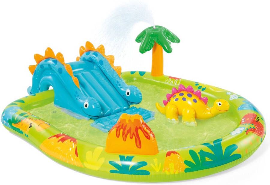 Intex Opblaasbaar Kinderzwembad 143 L Dinosaurussen (191 x 152 x 58 cm)