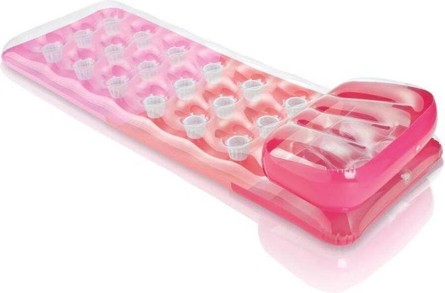 Intex Lounge Luchtbed Zwembad 188x71cm Roze- Strand Luchtbed