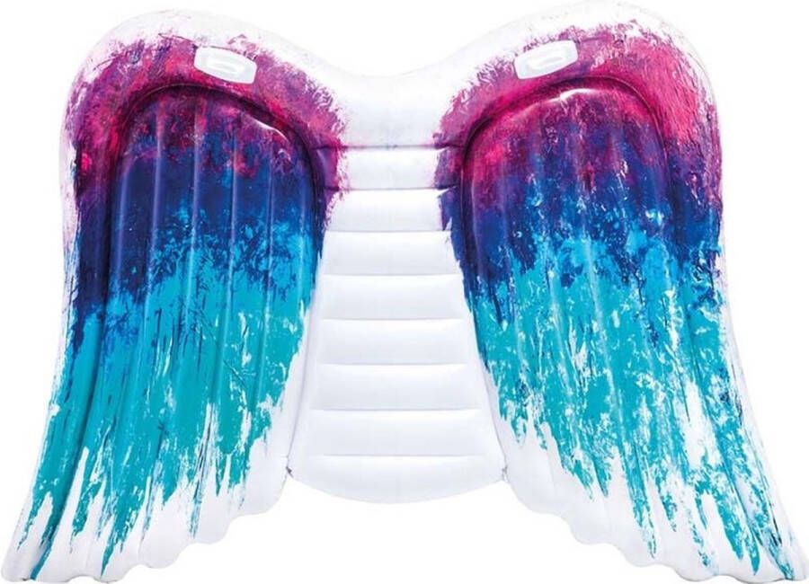 Intex luchtbed Angel Wings 251 x 106 cm multicolor
