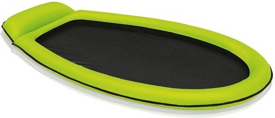 Intex Mesh Mat Luchtbed 178CM Groen Luxe Strand Luchtbed Zwembad Luchtbed Lounge Luchtbed met Hoofdkussen