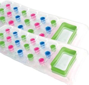 Intex Multipak Van 2x Stuks Opblaasbaar Luchtbed 188 X 71 Cm Luchtbed (Zwembad)