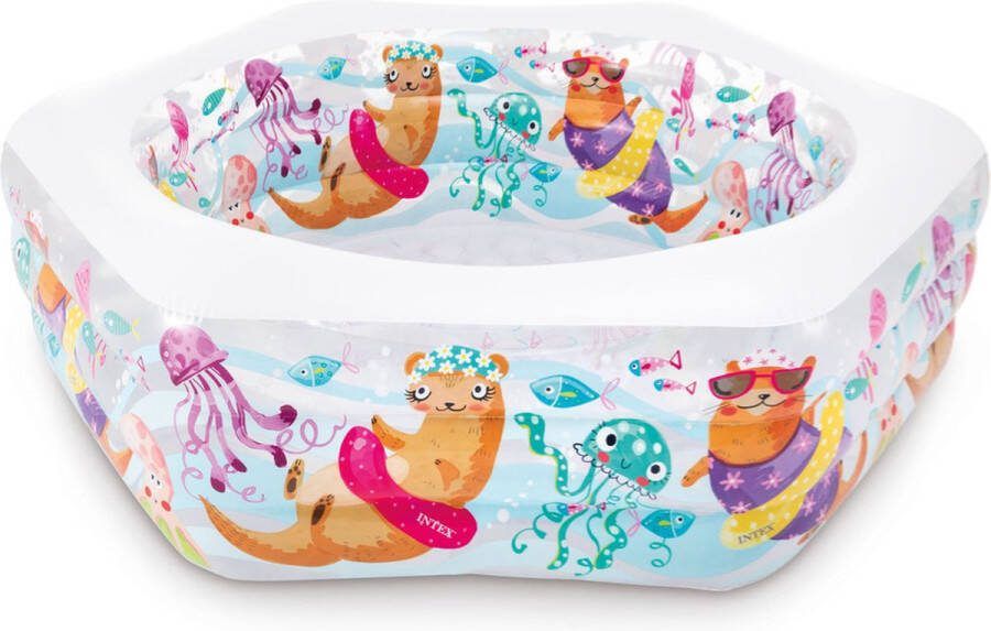 Intex Happy Otter Pool Opblaaszwembad 191 x 178 x 61 cm