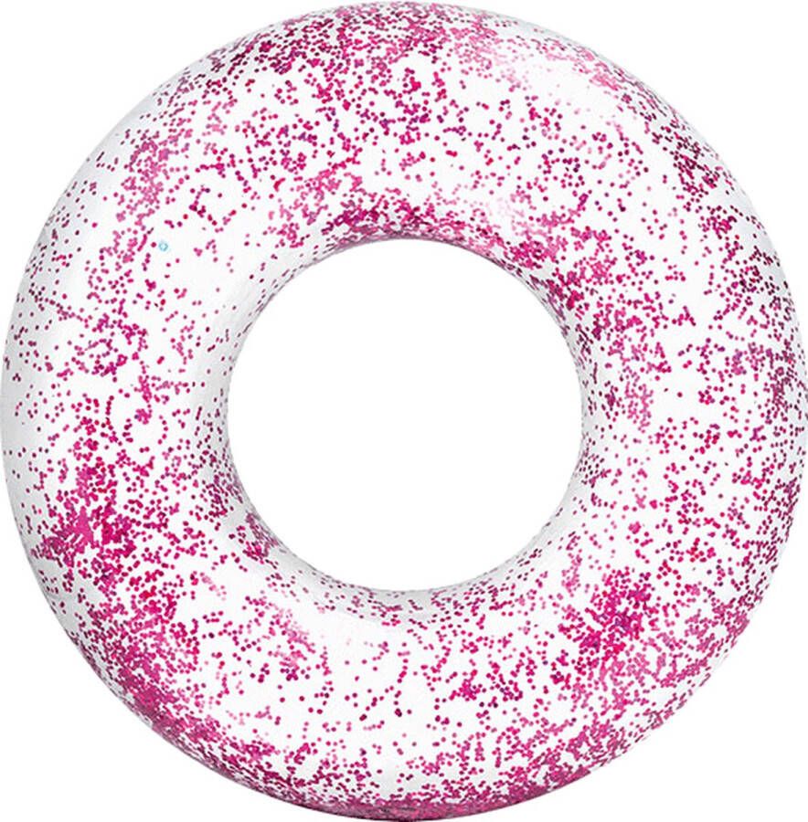 Intex Opblaas zwemband Sparkling Glitter roze