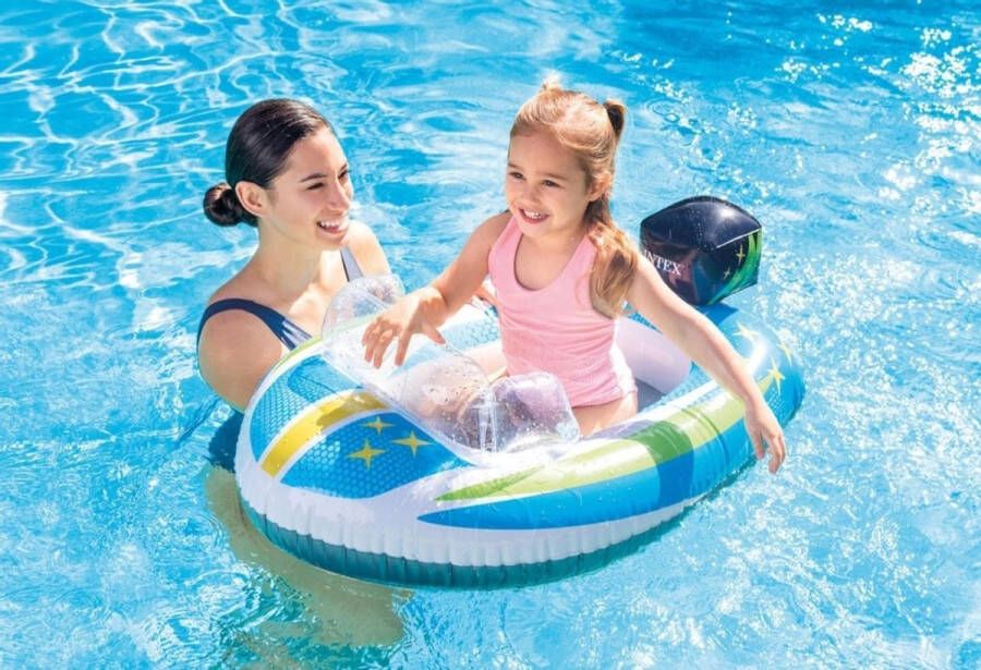 Padisport INTEX opblaasbare kinderbootje Pool cruiser Zwembad- bootje Childeren fun- waterpret opblaas zwemband