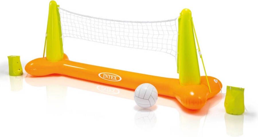 Intex volleybalset Groen oranje 239 X 64 X 91 Cm