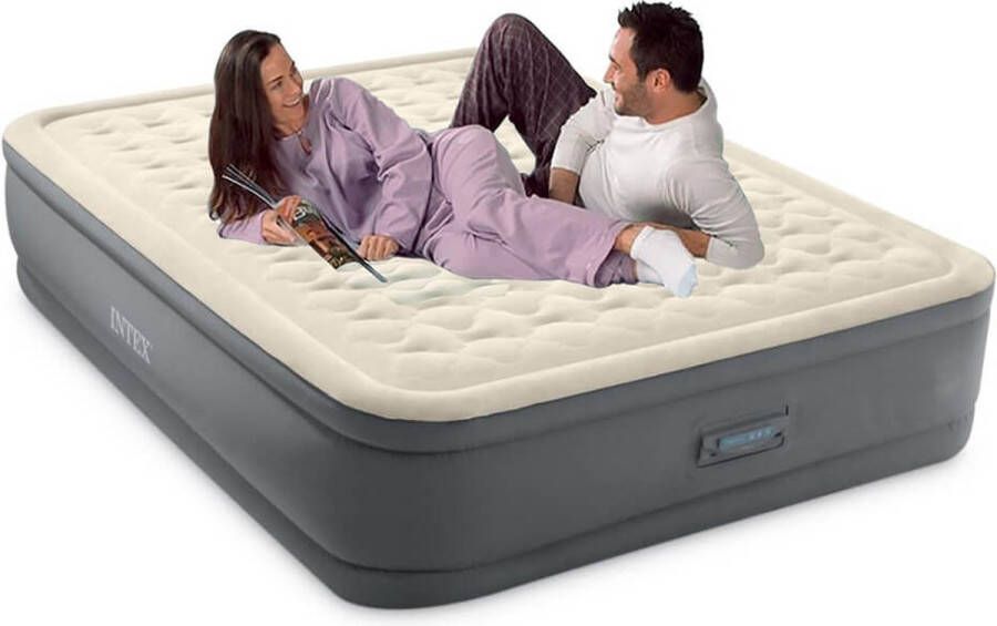Intex Premaire II luchtbed Queensize Ingebouwde elektrische pomp