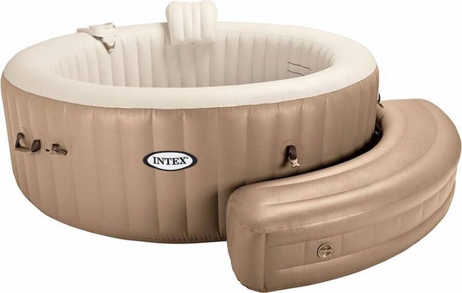 Intex purespa opblaasbaar bankje bruin