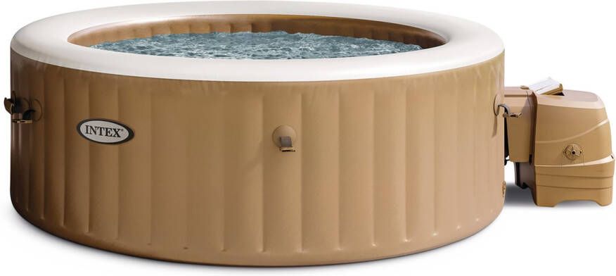 Intex PureSpa Sahara Tan Round Bubble Massage Set 4-persoons (220 240 Volt)