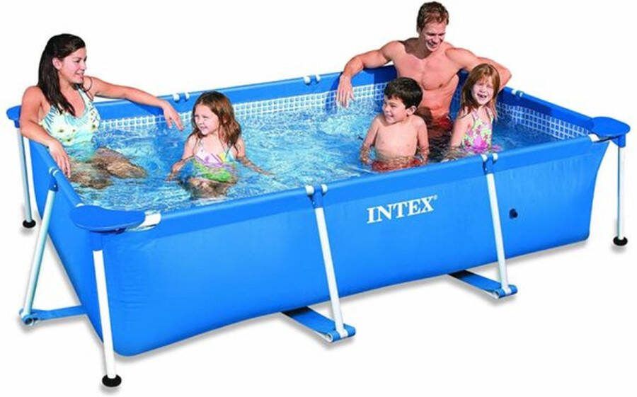 Intex Rectangular Frame Pool Opzetzwembad 220 x 150 x 60 cm