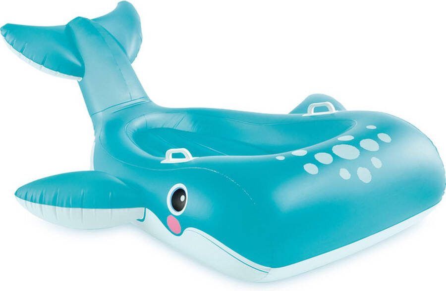 Intex Ride-on Zwembadglijder Walvisglijder Opblaasbare walvis Waterspel kinderen Speelzwembad kinderzwembad Opblaasbaar bootje