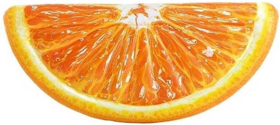 Intex sinaasappelschijf opblaasfiguur 178 x 85 cm