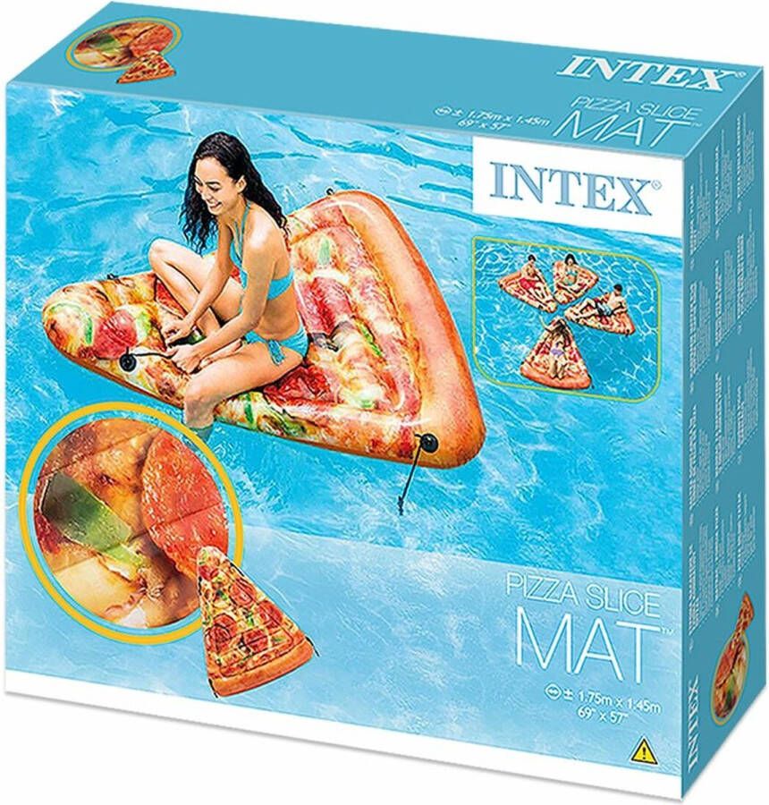 Intex Opblaasbare Pizzapunt 175x145 cm Opblaasfiguur