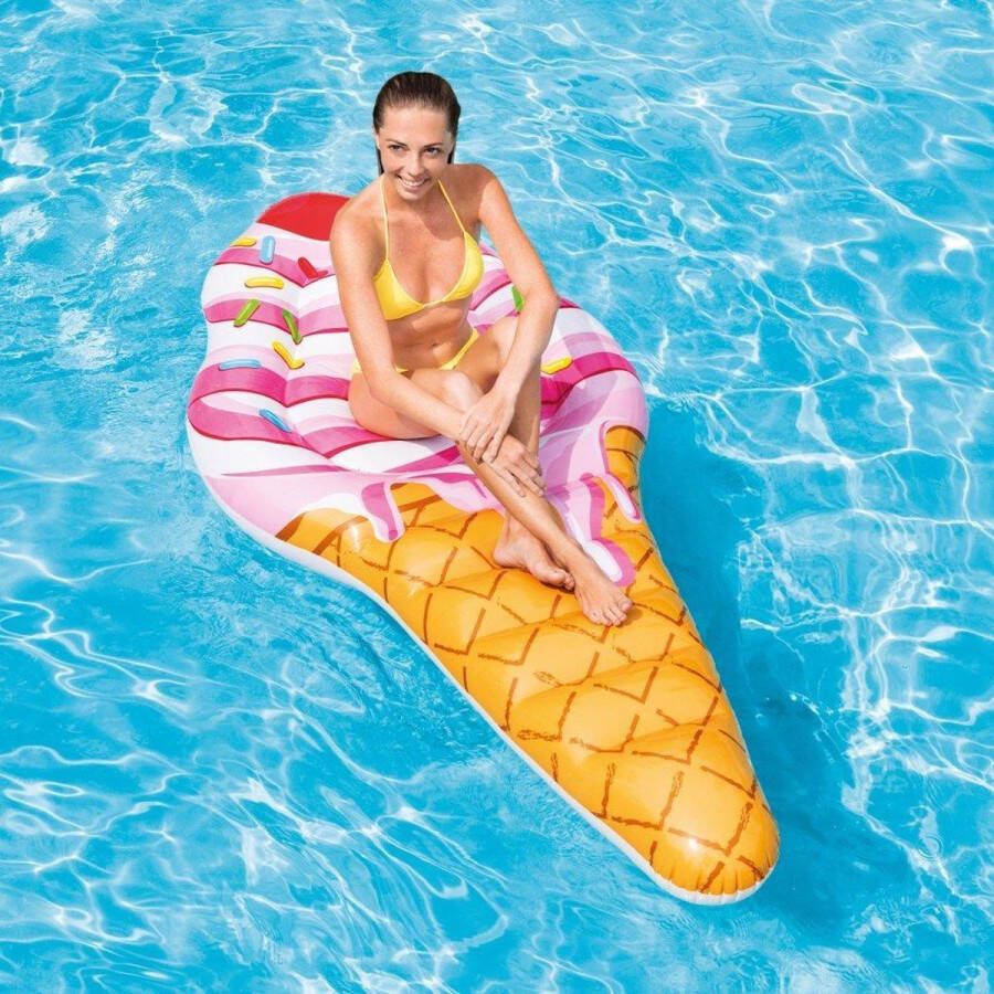 Intex Ice Cream luchtbed 224 x 107 cm