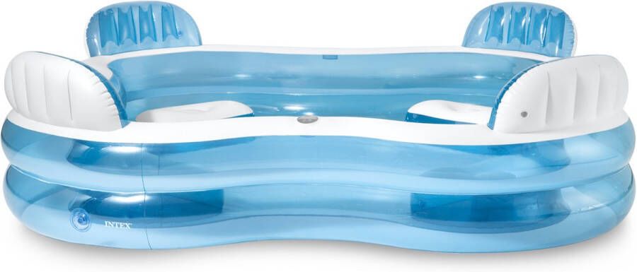 Intex Swim Center™ Family Lounge Pool Opblaaszwembad 229 x 229 x 66 cm