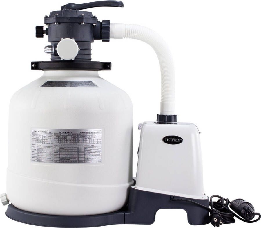 Intex zandfilterpomp 10 m3 uur voor grote baden
