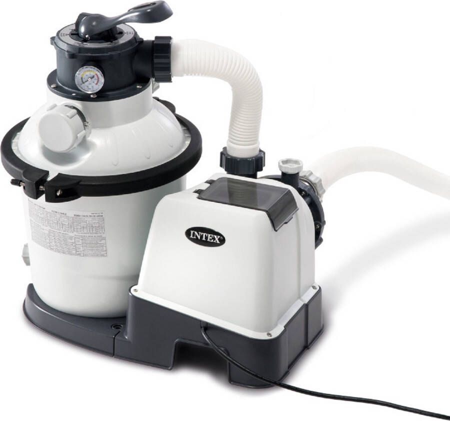 Intex Krystal Clear zandfilterpomp 26652GS SX3200 10 m3 uur met tijdsklok - Foto 4