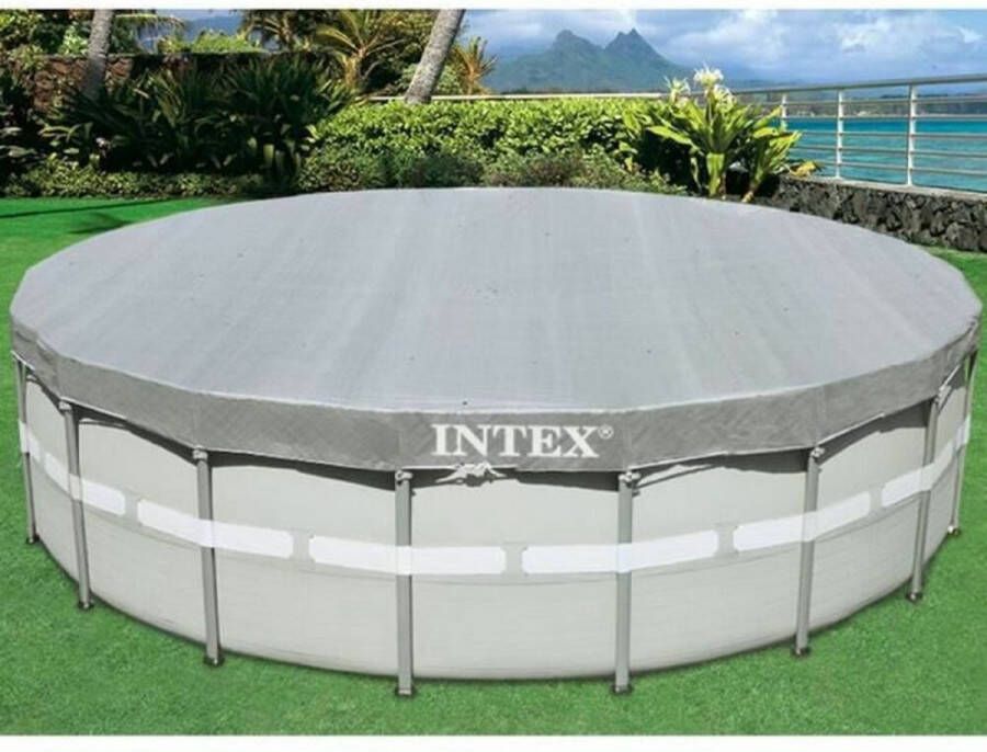 Intex Zwembad Afdekzeil Deluxe rond Ø 549 cm