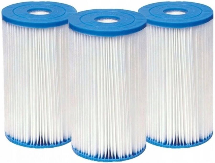 Intex zwembad filters type A vervangingsfilters 3 stuks